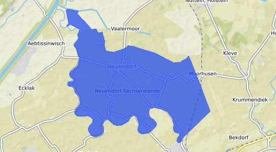 Bodenrichtwertkarte Neuendorf Sachsenbande